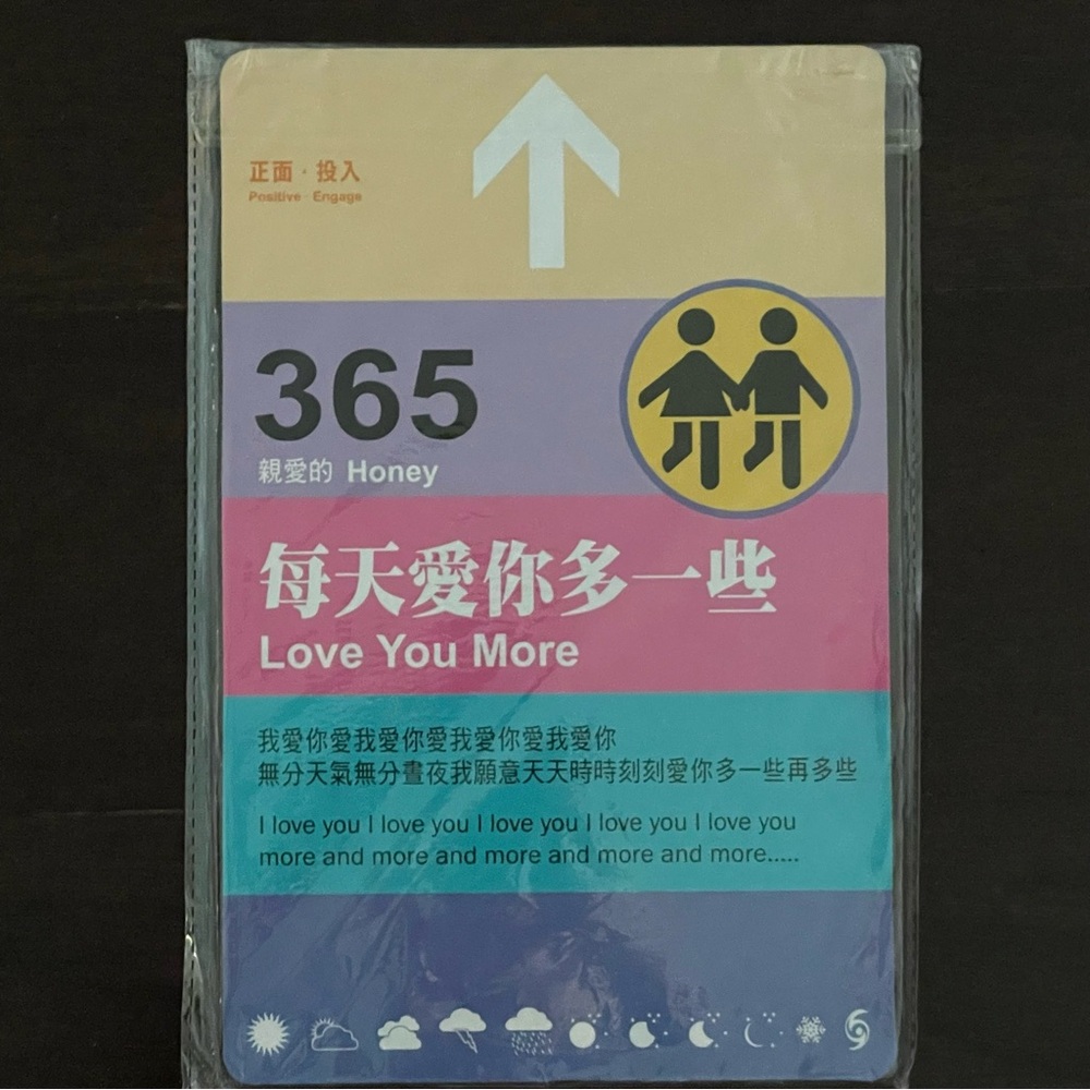 NWT Hong Kong MTR Love You More Card
